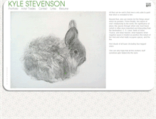 Tablet Screenshot of kylestevenson.net